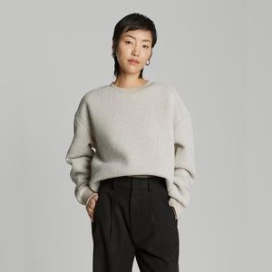 The ReNew Teddy Oversized Crew NWT. XS